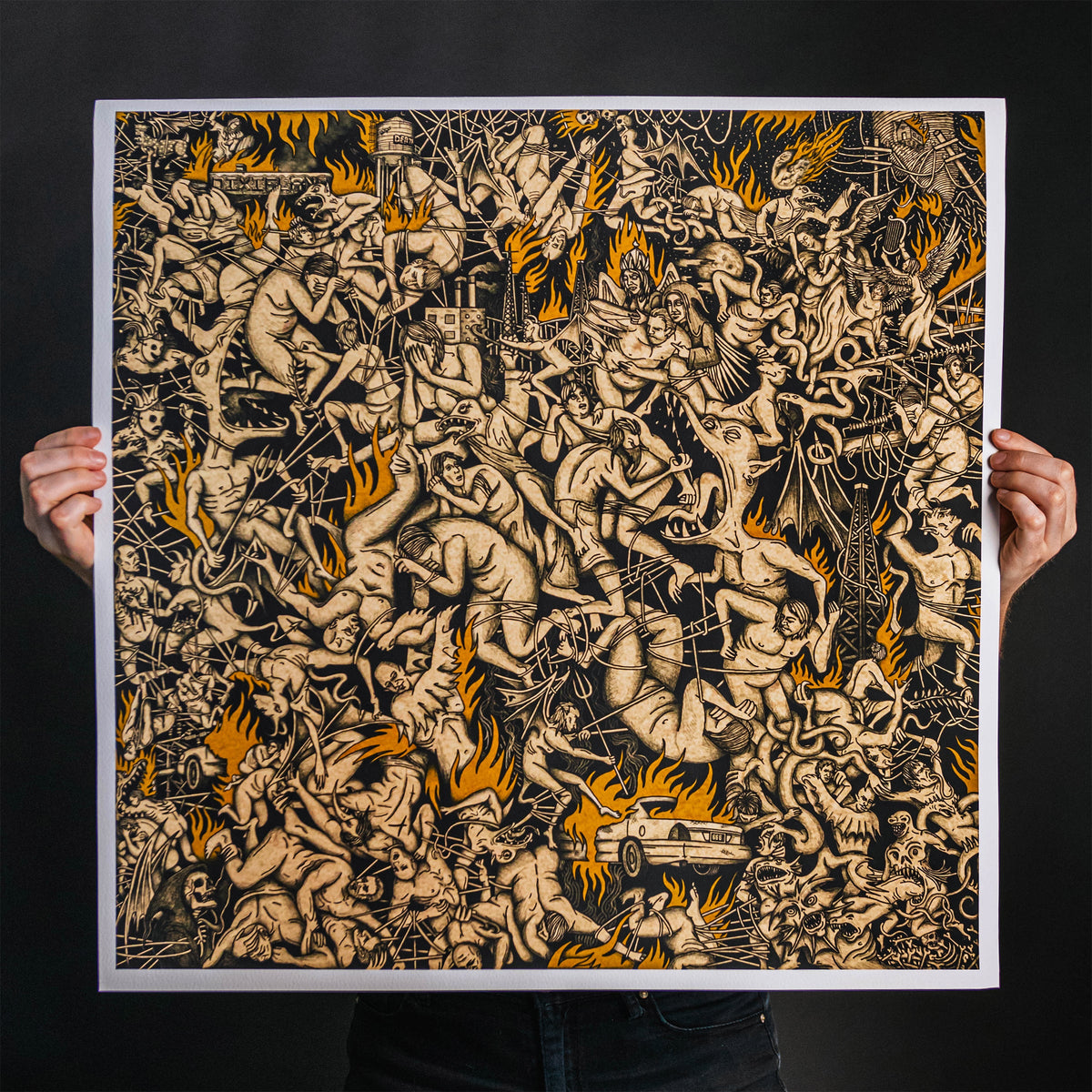 Greet Death &quot;New Hell&quot; Giclee Print