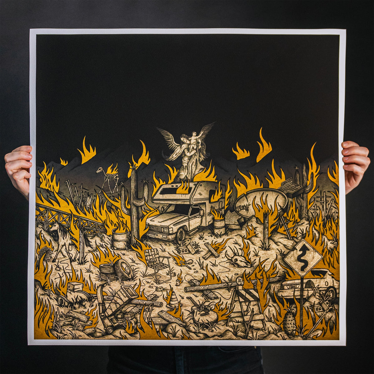 Greet Death &quot;Do You Feel Nothing?&quot; Giclee Print