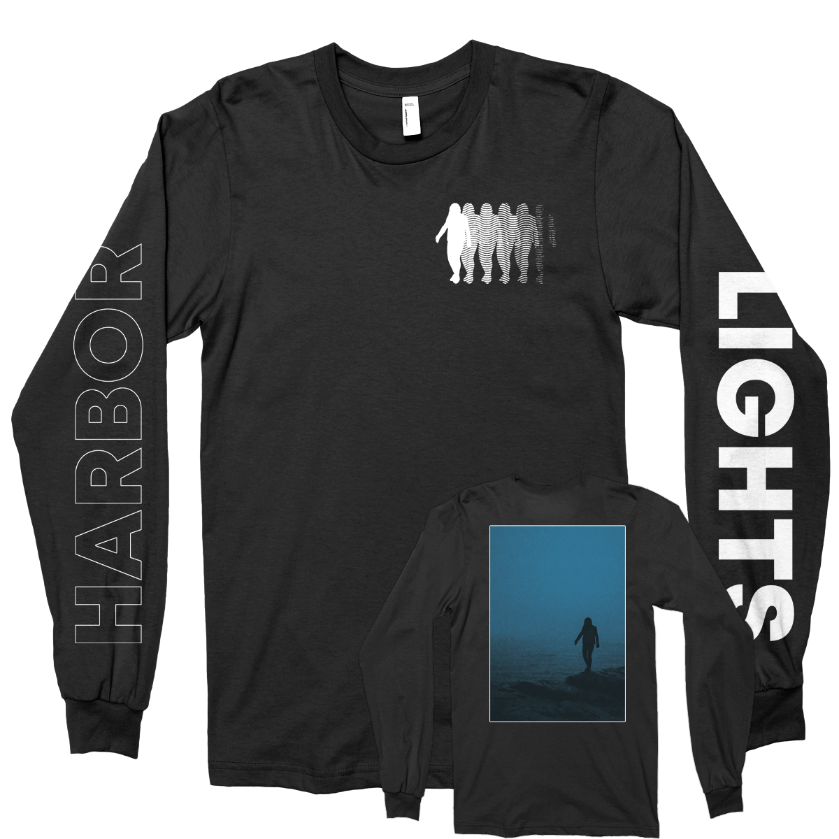 HARBORLIGHTS &quot;Isolation Ritual&quot; Black Longsleeve