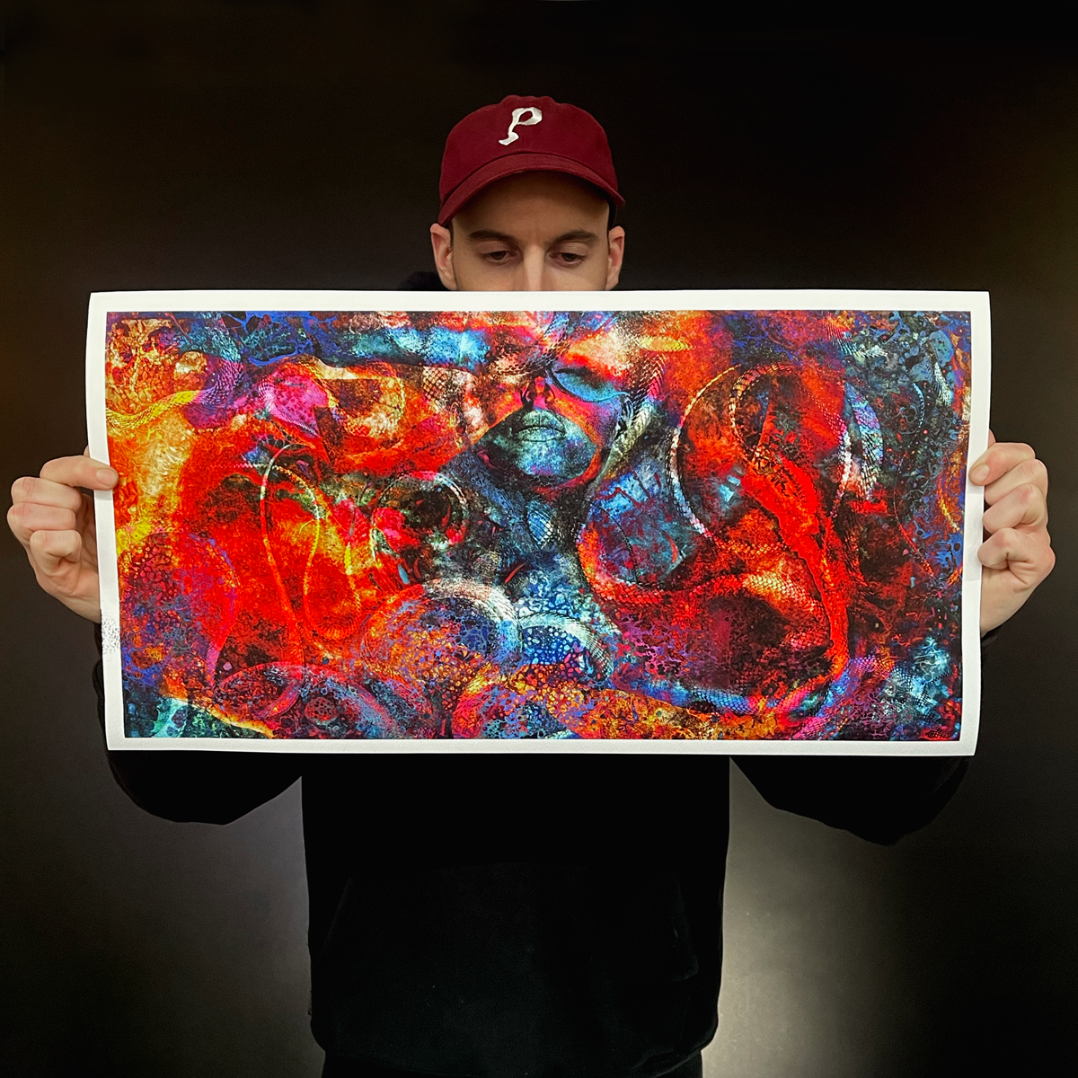 J. Bannon &quot;Bloodmoon: I&quot; (Complete) Giclee Print