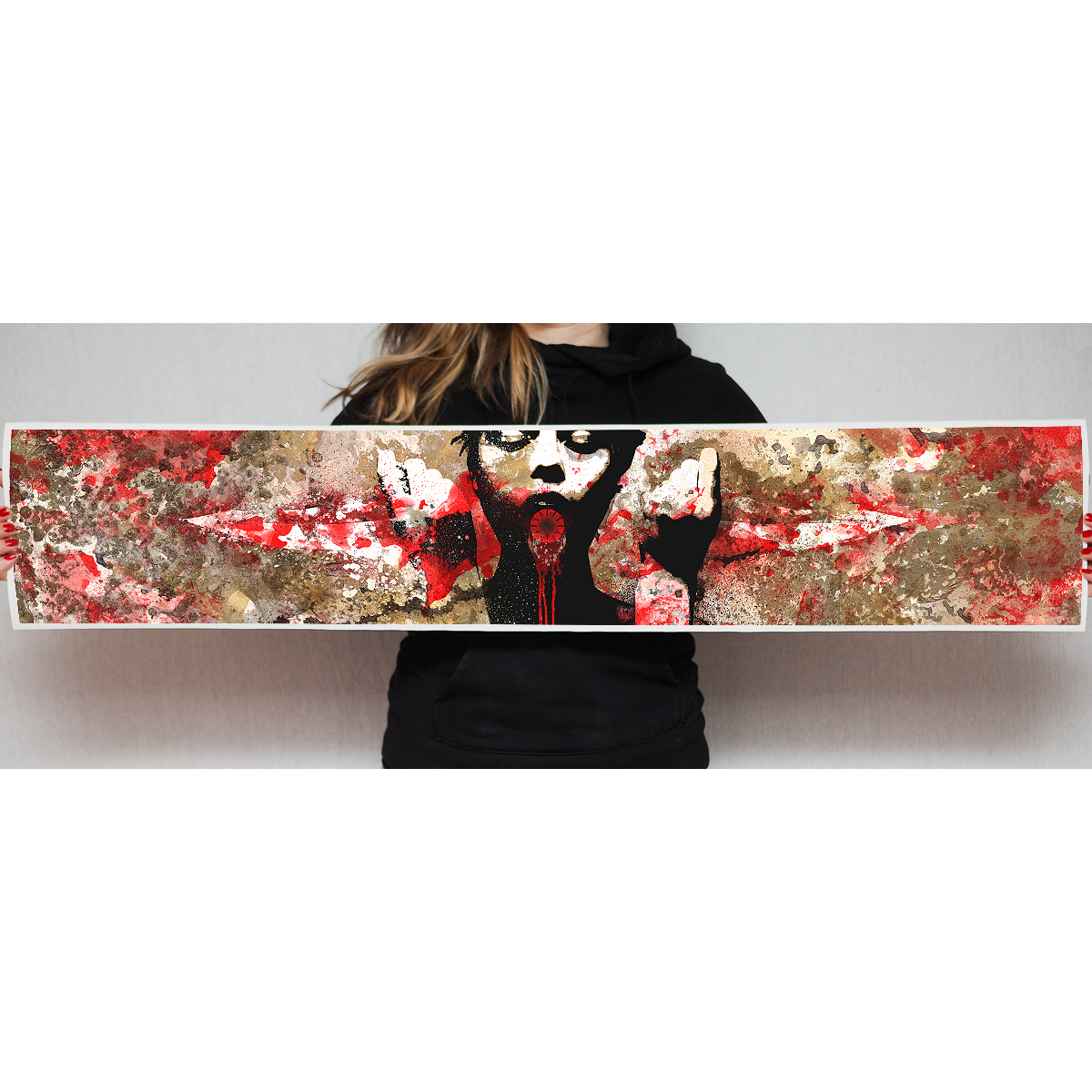 J. Bannon &quot;No Heroes: Be What They Fear&quot; Giclee Print