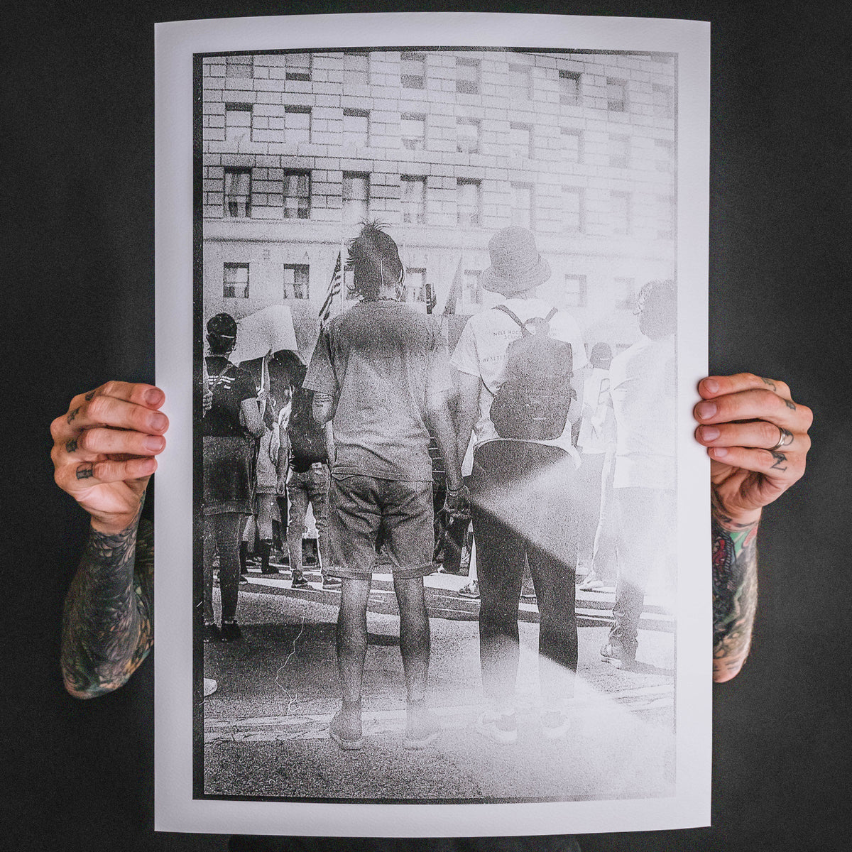 Allix Johnson &quot;Downtown LA, 05/27/20&quot; Giclee Print