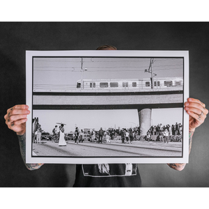 Allix Johnson "Downtown LA - 2, 05/27/20" Giclee Print