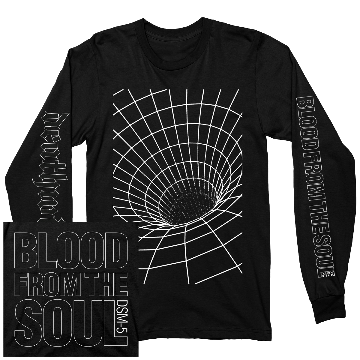 BLOOD FROM THE SOUL &quot;Nothingness&quot; Black Longsleeve