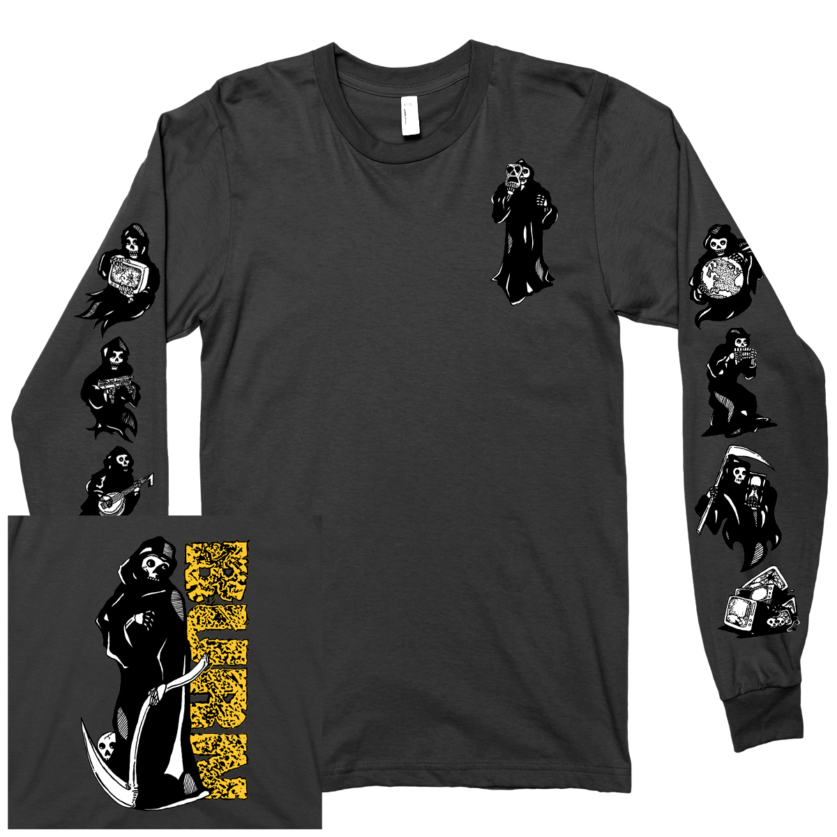 BURN &quot;Reaper&quot; Black Longsleeve