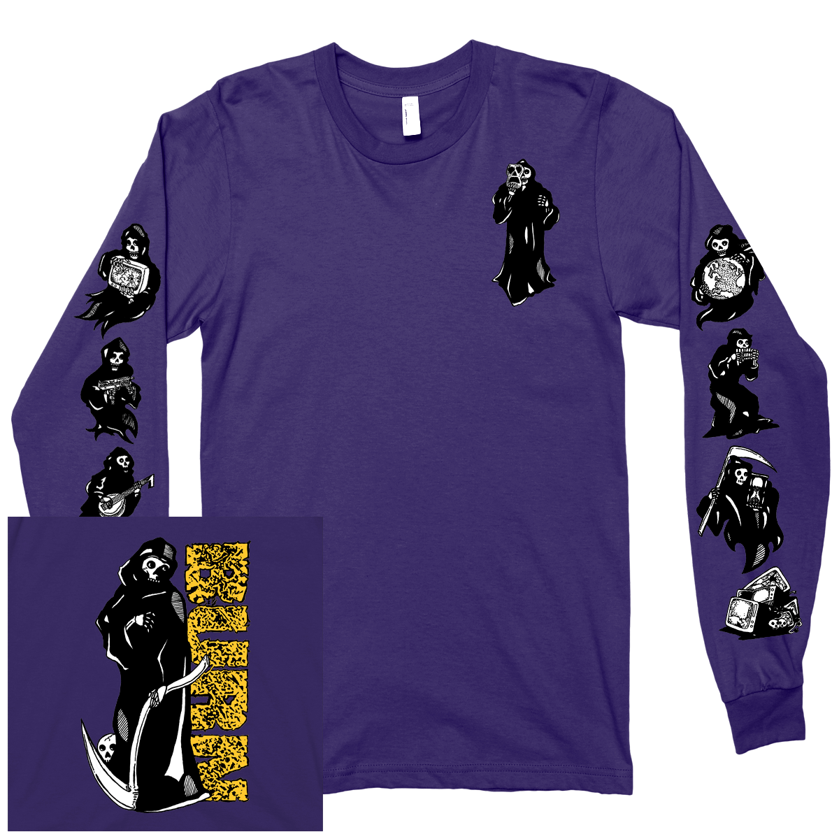BURN &quot;Reaper&quot; Purple Longsleeve