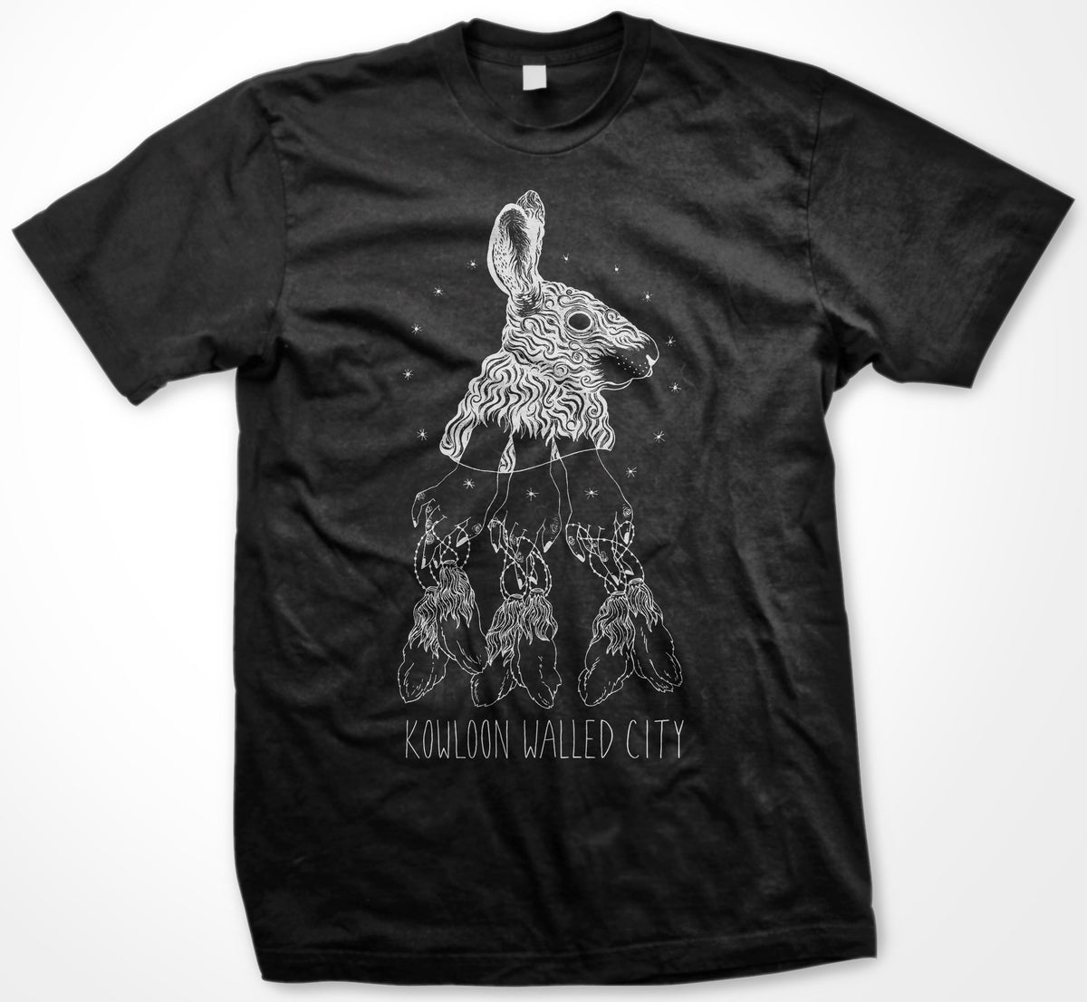 KOWLOON WALLED CITY &quot;Unlucky&quot; Black T-Shirt