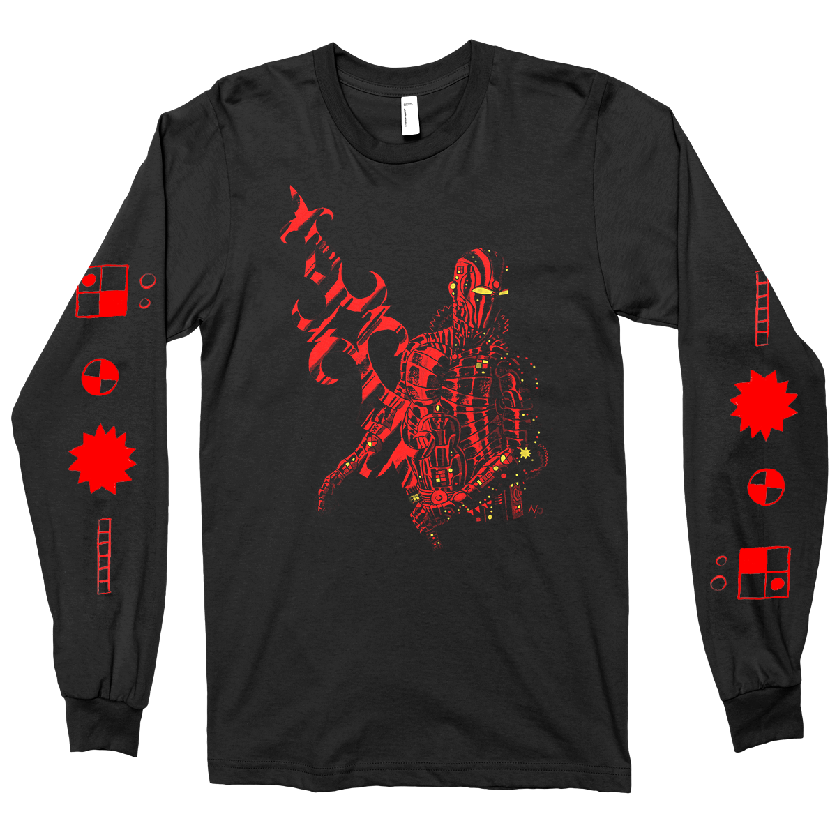 NICK PYLE &quot;Sword&quot; Black Longsleeve