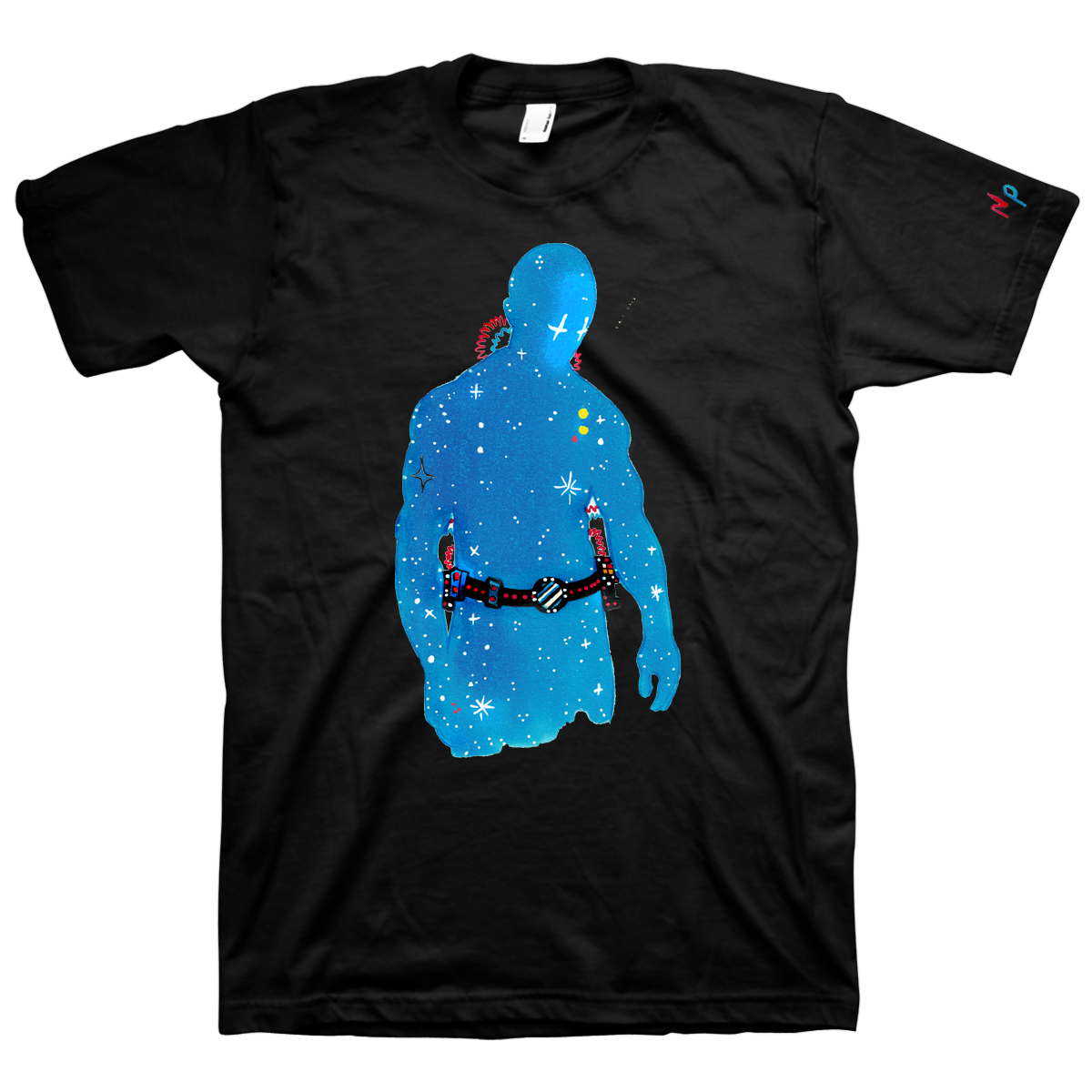 NICK PYLE &quot;Night Mode&quot; Black T-Shirt