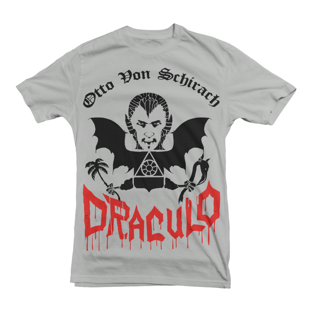 OTTO VON SCHIRACH &quot;Draculo&quot; Grey T-Shirt