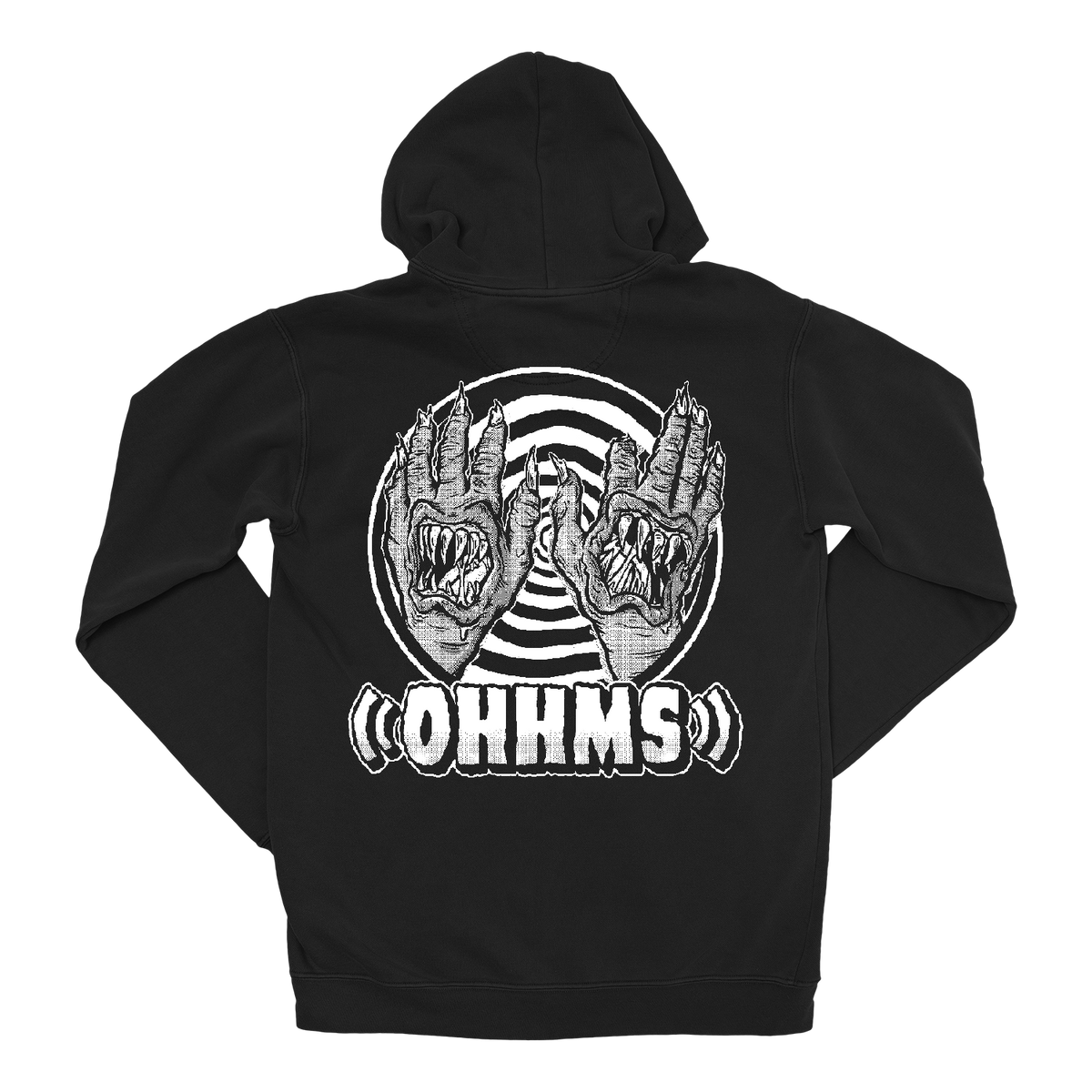 OHHMS &quot;Rot&quot; Black Zip-Up Hoodie