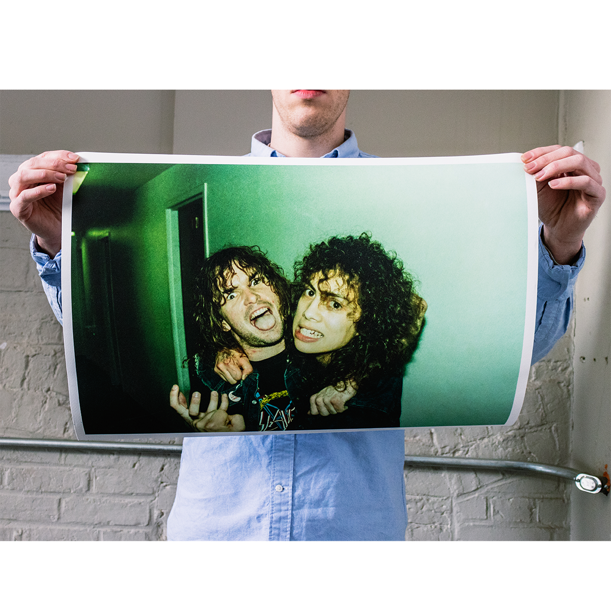Harald Oimoen &quot;Kerry King &amp; Kirk Hammett: Seattle, WA (1985)&quot; Giclee Print