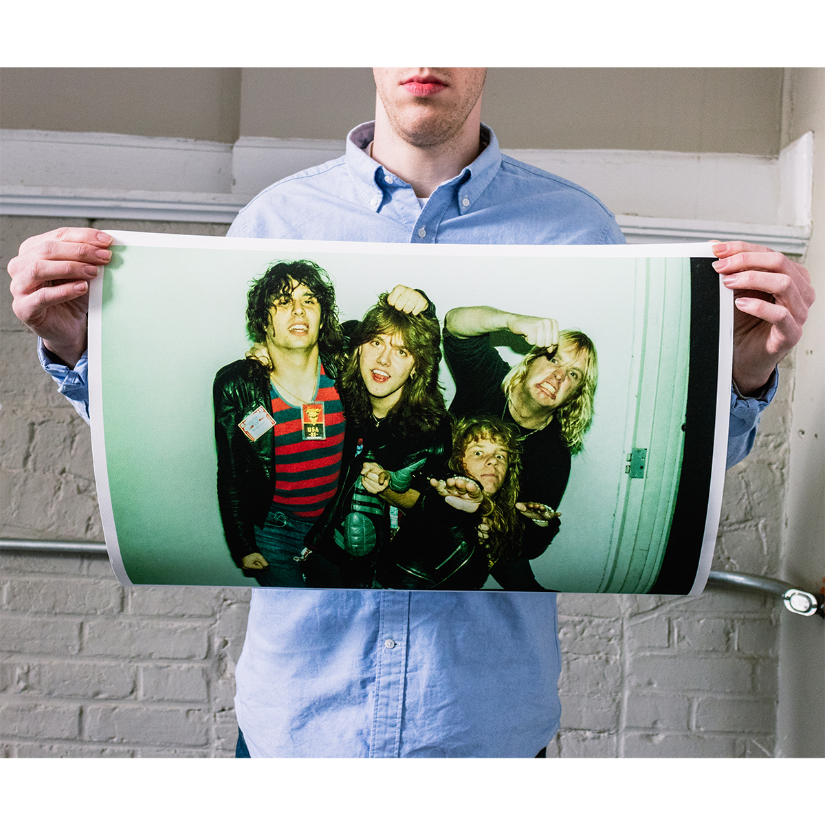 Harald Oimoen &quot;Slayer vs. Metallica: Seattle, WA (1985)&quot; Giclee Print