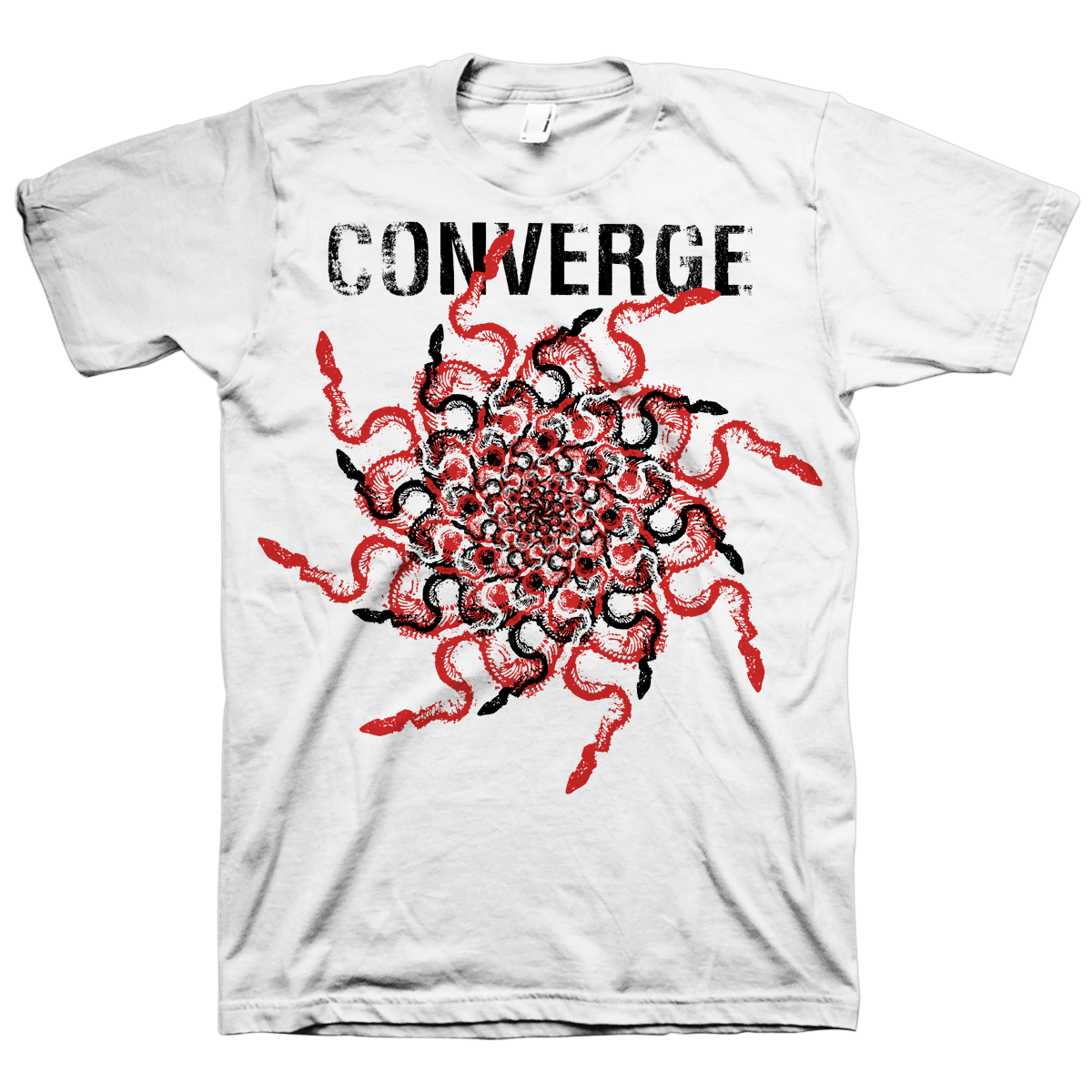 CONVERGE &quot;Snakes&quot; White T-Shirt