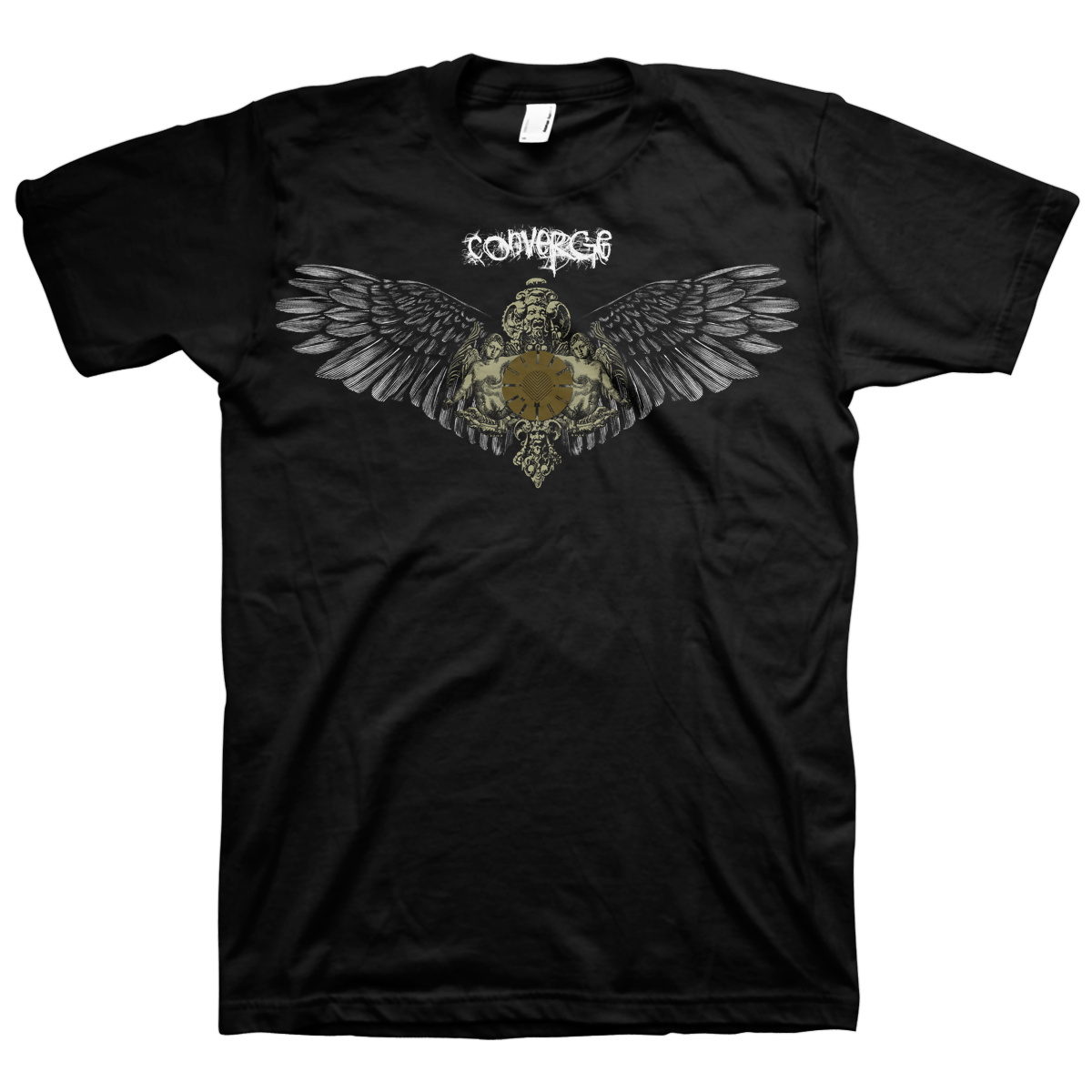 CONVERGE &quot;Wings&quot; Black T-Shirt