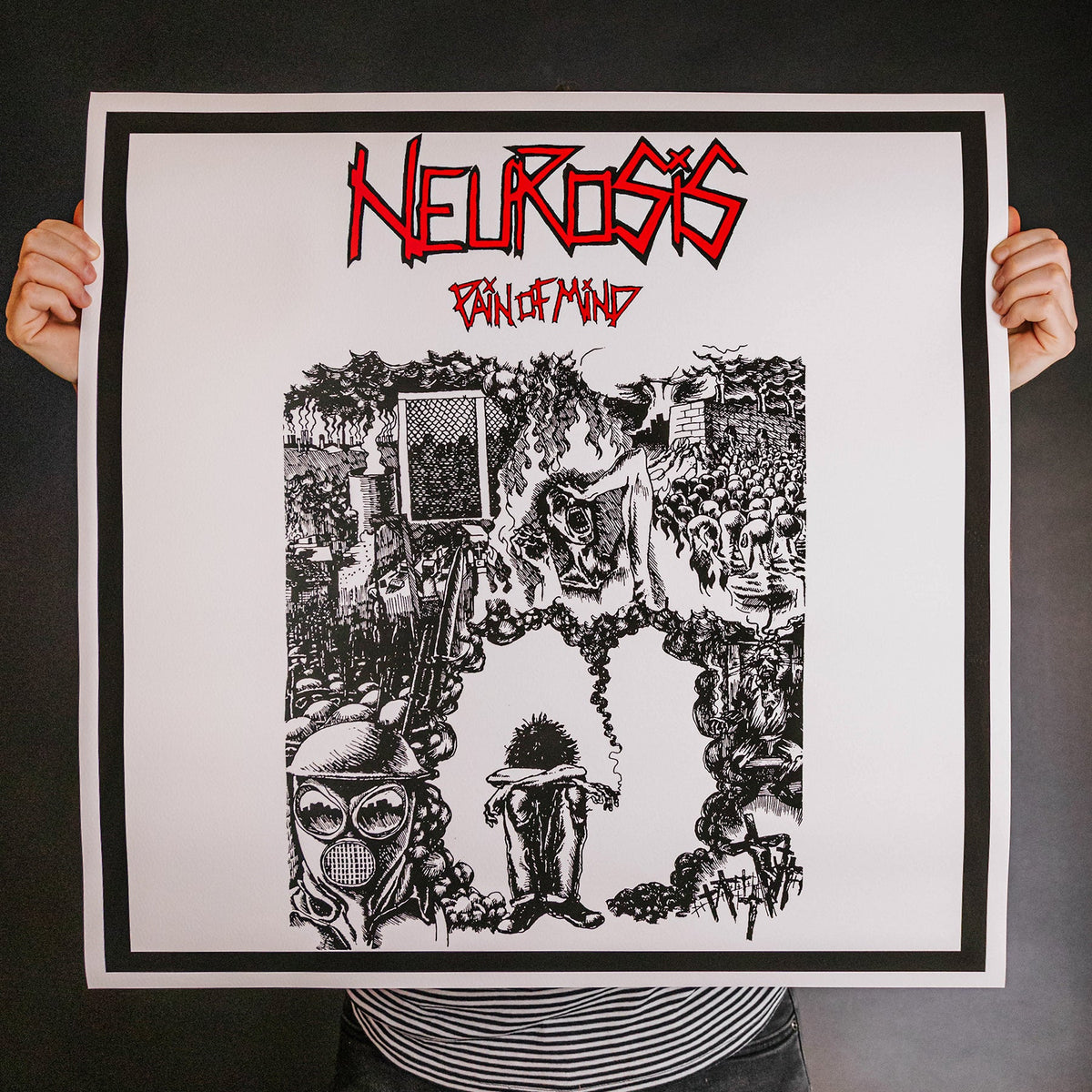 Neurosis &quot;Pain Of Mind&quot; Giclee Print