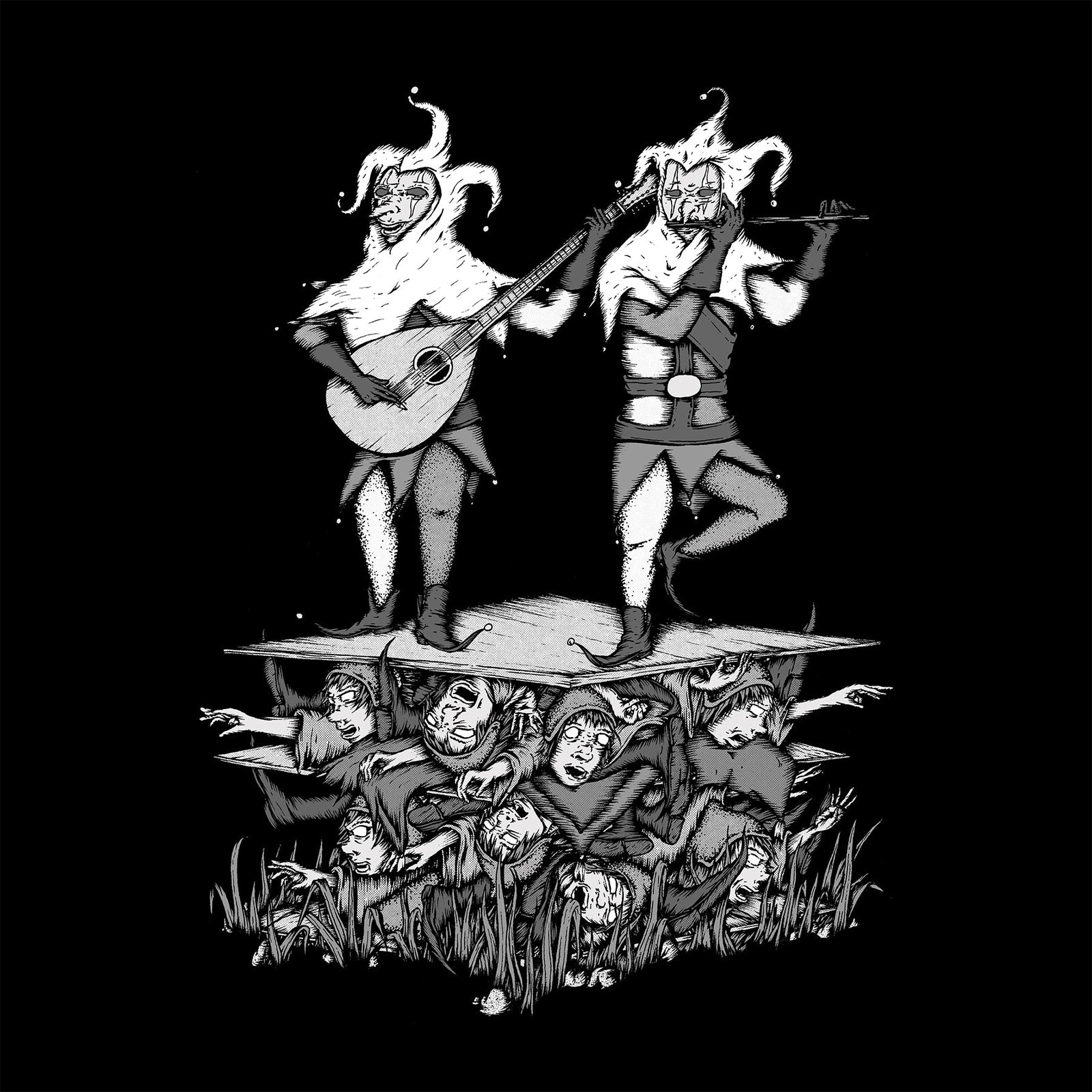 Andrew Gomez IV "Pain & Pleasure - Black & White" Giclee Print