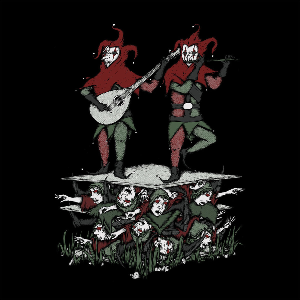 Andrew Gomez IV &quot;Pain &amp; Pleasure - Color&quot; Giclee Print