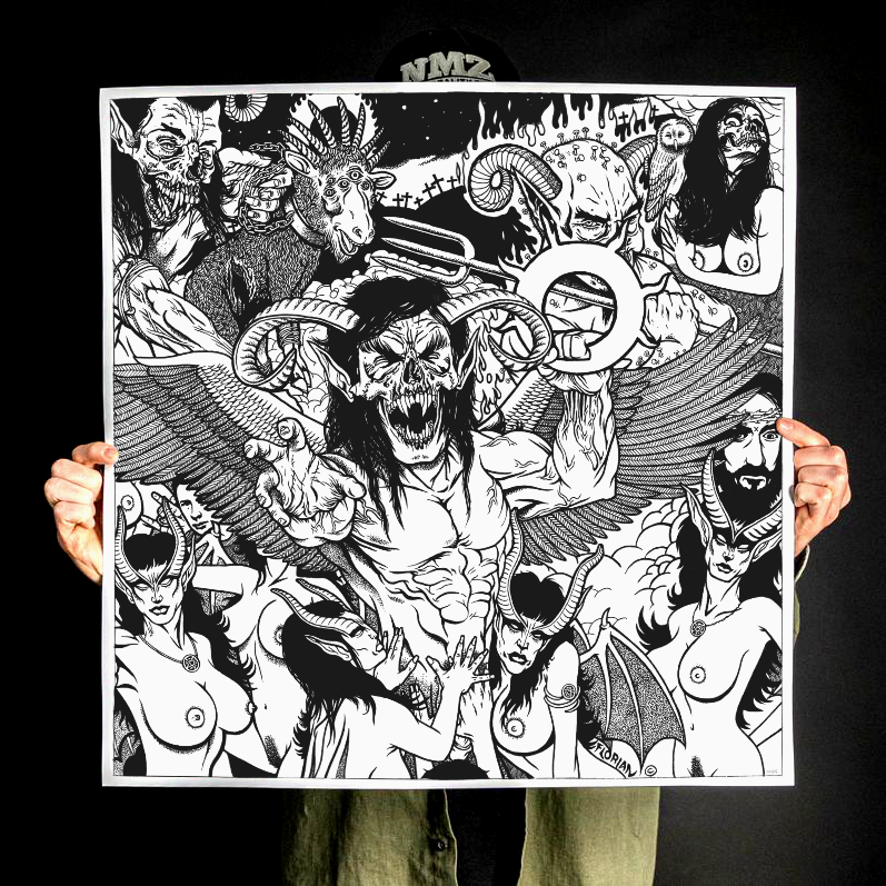 Florian Bertmer x Converge &quot;The Poacher Diaries: Purgatory&quot; Giclee Print