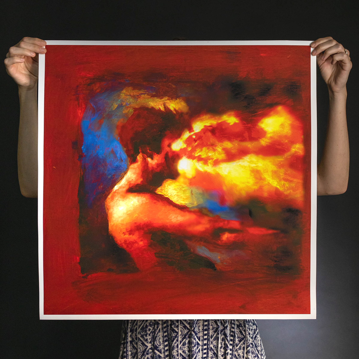 Zao &quot;Blood And Fire&quot; Giclee Print
