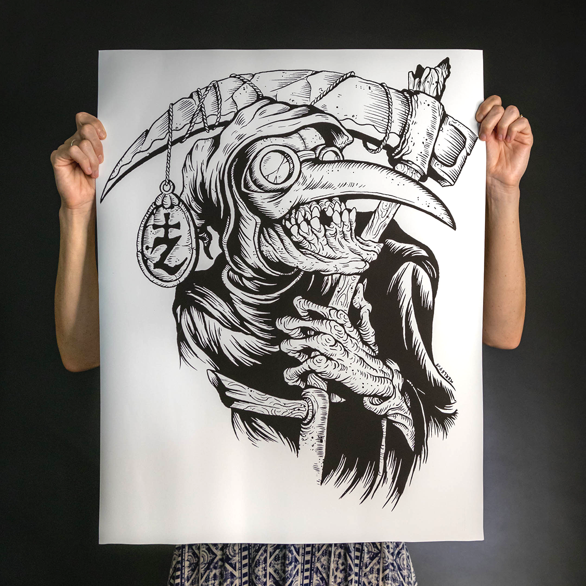 Zao &quot;Xenophobe&quot; Giclee Print