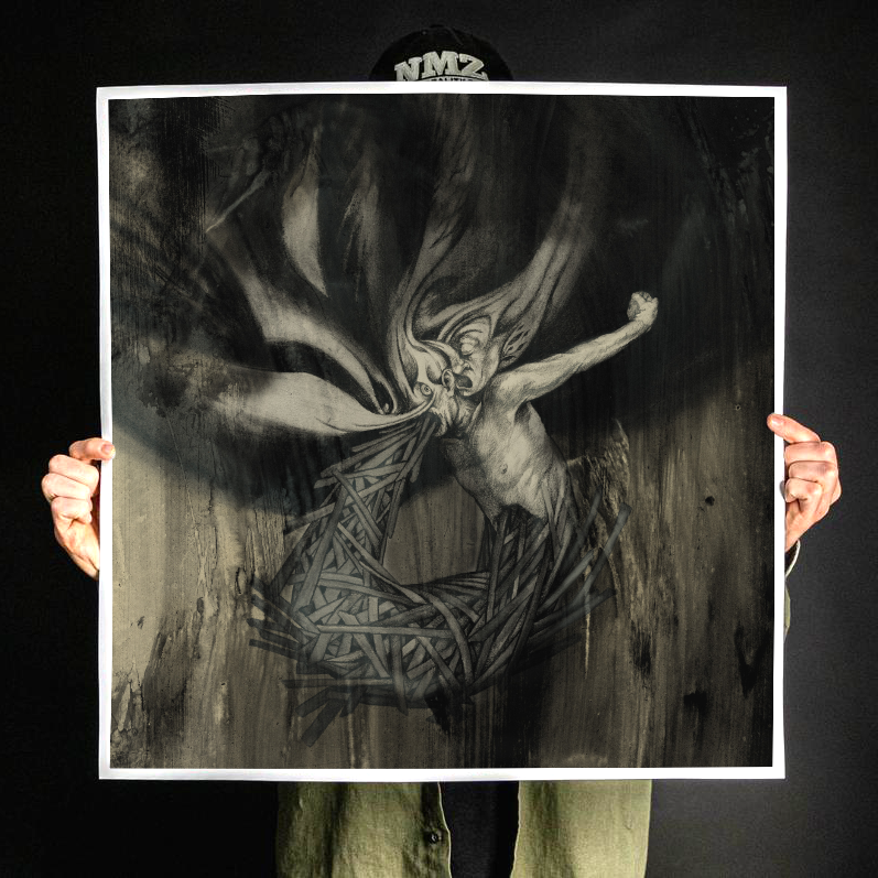 Paul Romano &quot;Folie Circulaire&quot; Giclee Print