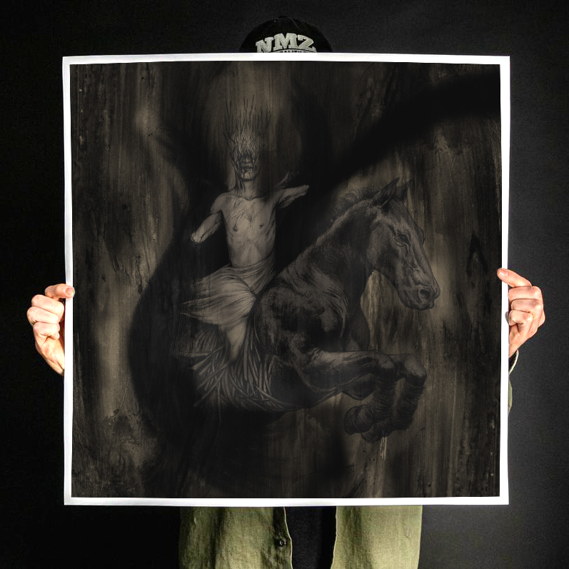 Paul Romano &quot;The Rider&quot; Giclee Print