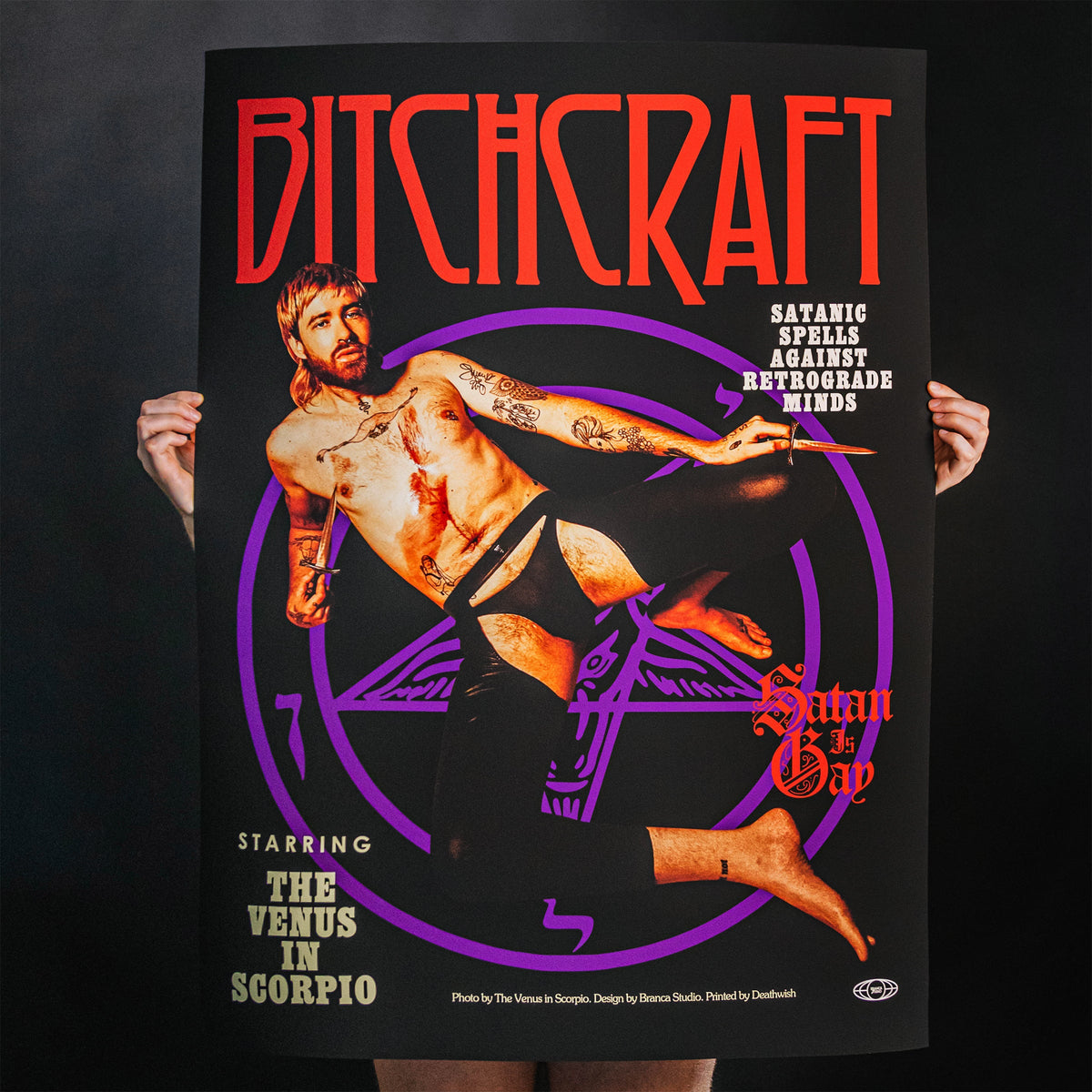 Branca Studio &amp; The Venus In Scorpio &quot;Bitchcraft&quot; Giclee Print