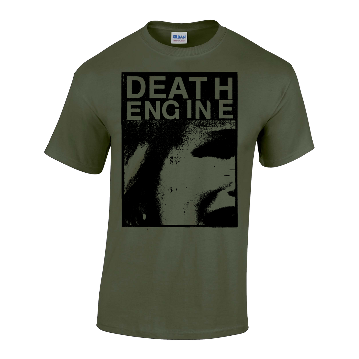 DEATH ENGINE &quot;Scream&quot; Olive T-Shirt