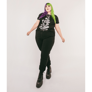 DYLAN GARRETT SMITH "Finger and Fang" Black T-Shirt