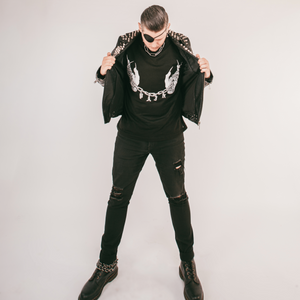 DYLAN GARRETT SMITH "Pain" Black T-Shirt