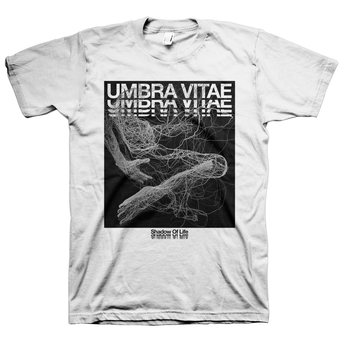 UMBRA VITAE &quot;Body&quot; White T-Shirt