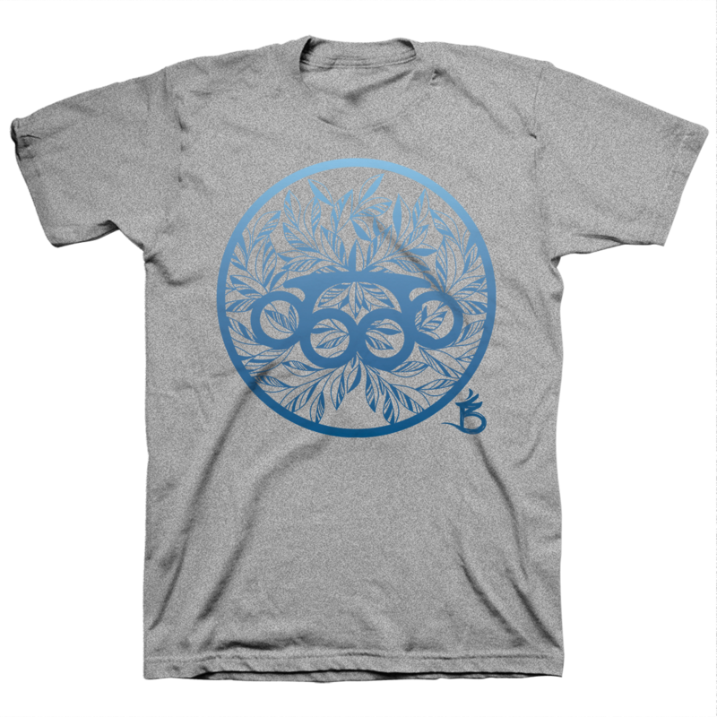 DARREN BRASS &quot;Brassed Off: Blue&quot; Grey T-Shirt