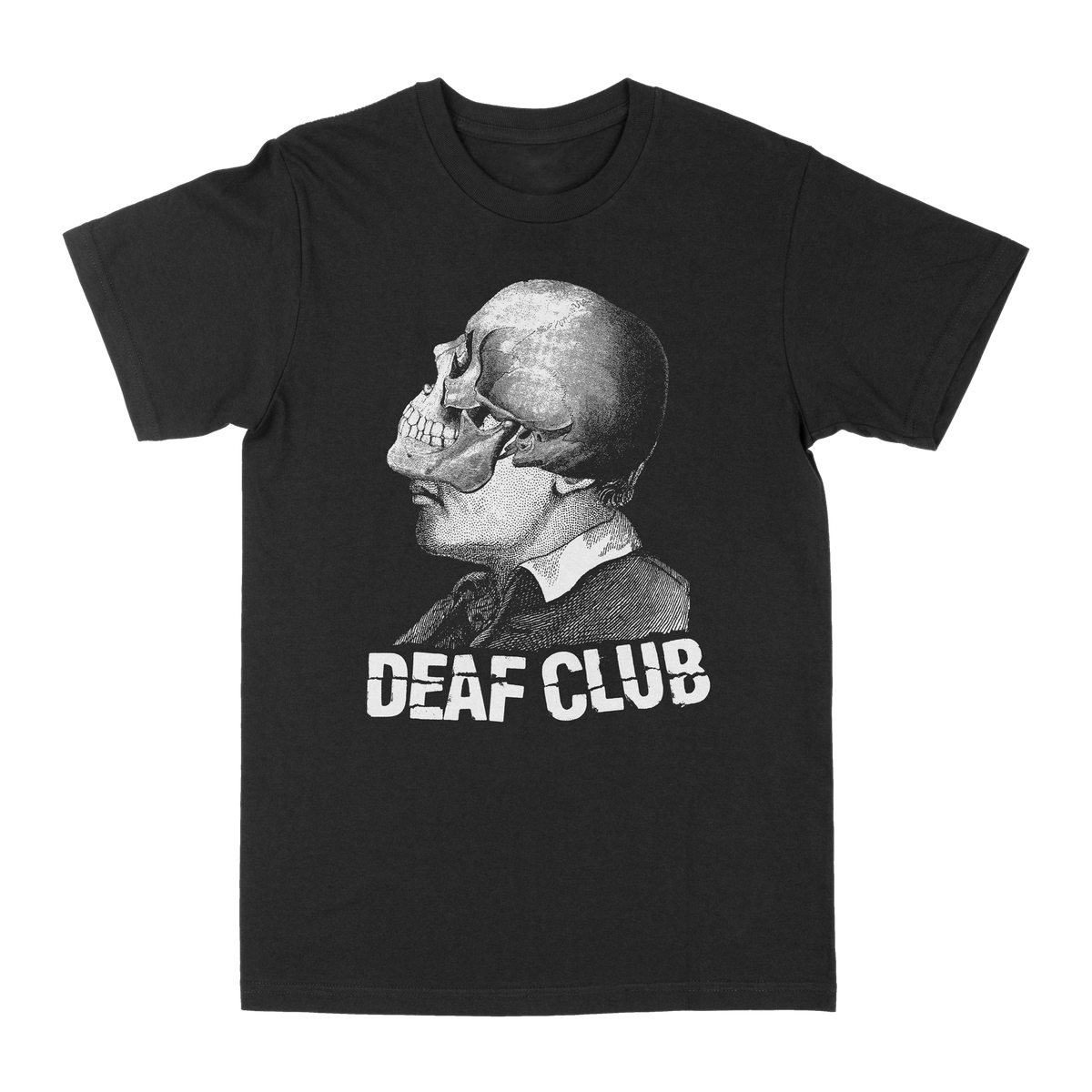 DEAF CLUB &quot;Skull&quot; Black T-Shirt