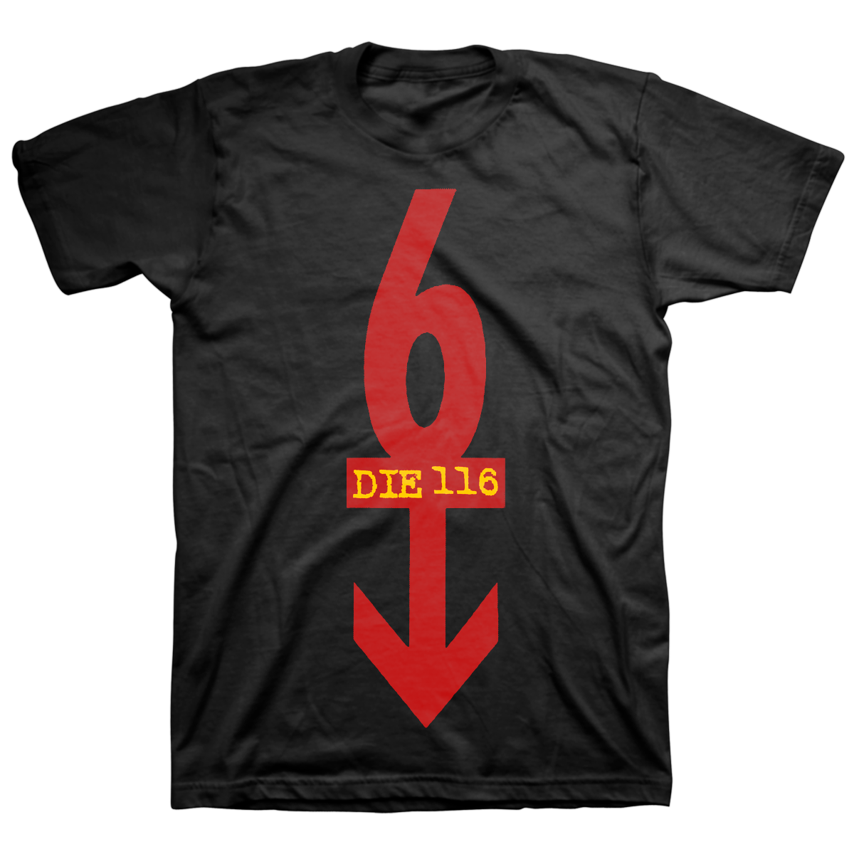 DIE 116 &quot;Arrow&quot; Black T-Shirt