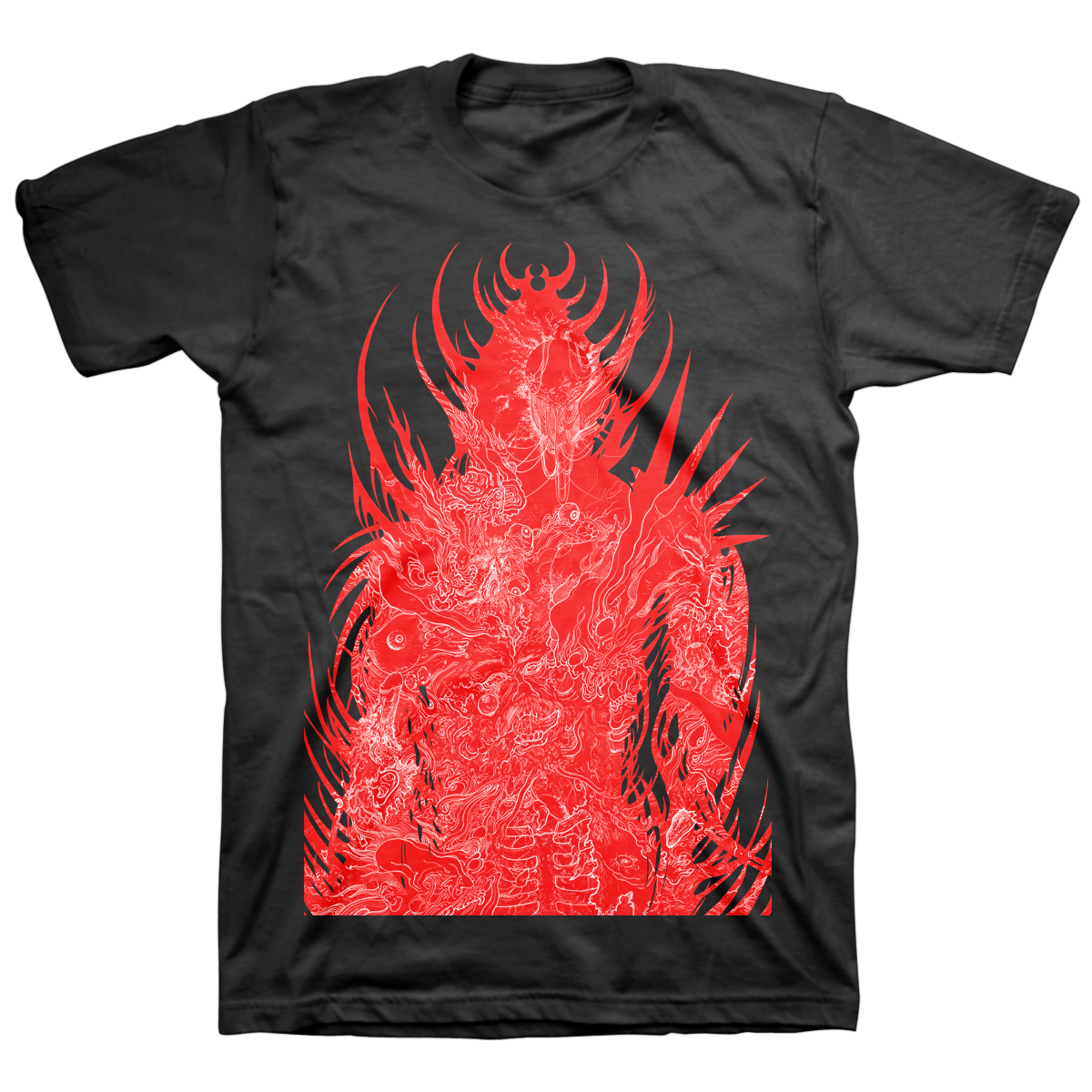 ZAC SCHEINBAUM &amp; STACE FORAND &quot;Shrike&quot; Black T-Shirt