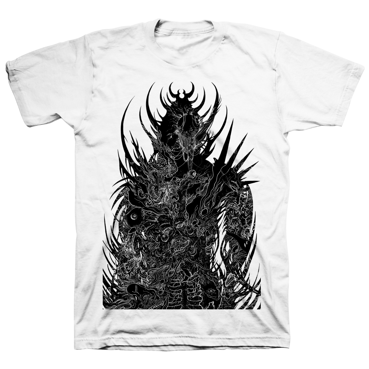 ZAC SCHEINBAUM &amp; STACE FORAND &quot;Shrike&quot; White T-Shirt