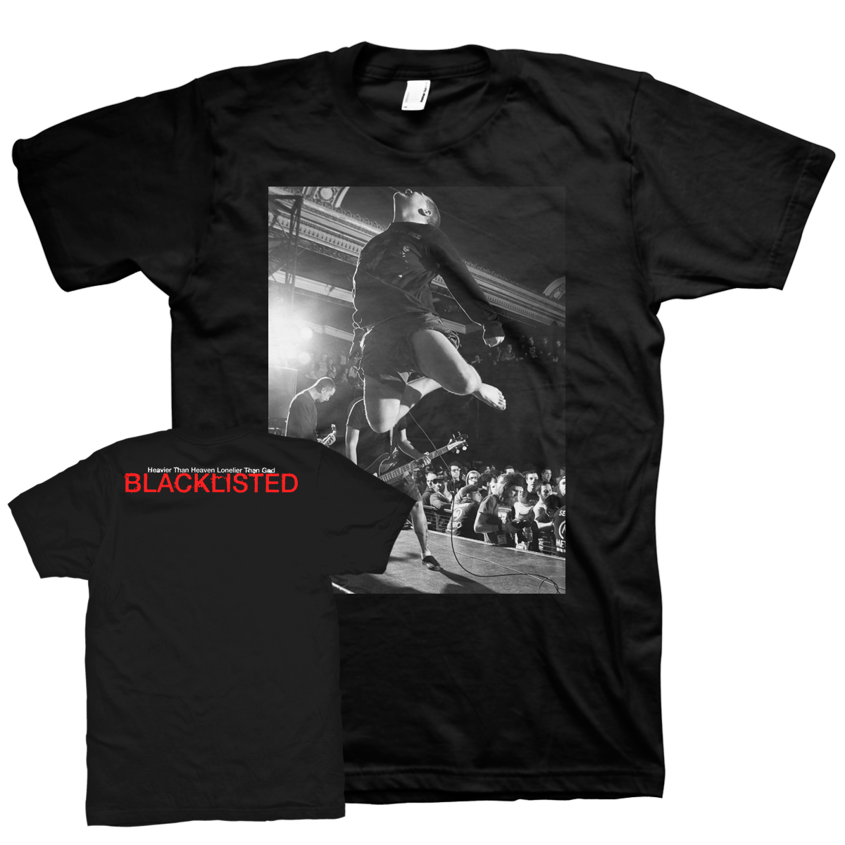 BLACKLISTED &quot;G. In Flight&quot; Black T-Shirt
