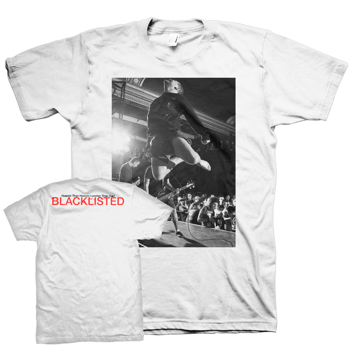 BLACKLISTED &quot;G. In Flight&quot; White T-Shirt