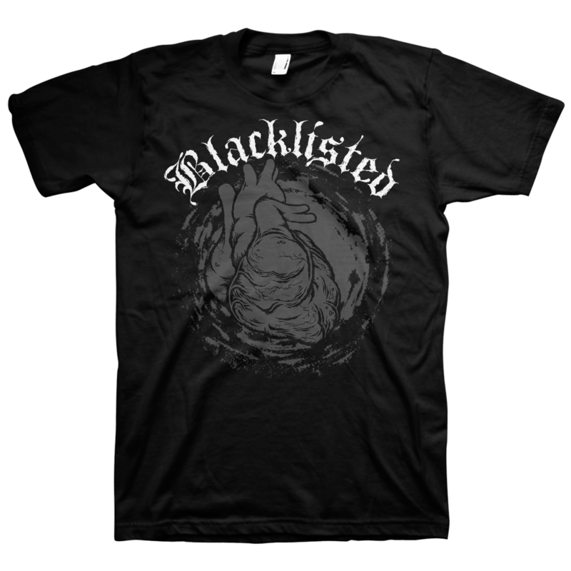 BLACKLISTED &quot;Heart&quot; Black T-Shirt