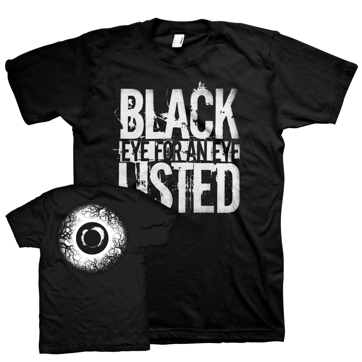 BLACKLISTED &quot;Eye For An Eye&quot; Black T-Shirt