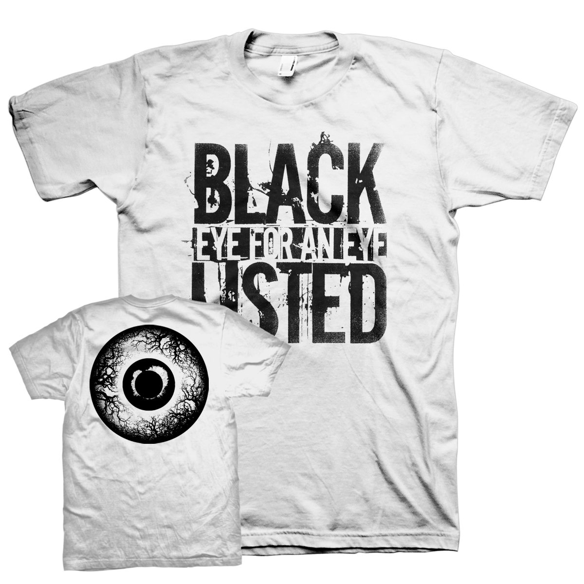 BLACKLISTED &quot;Eye For An Eye&quot; White T-Shirt