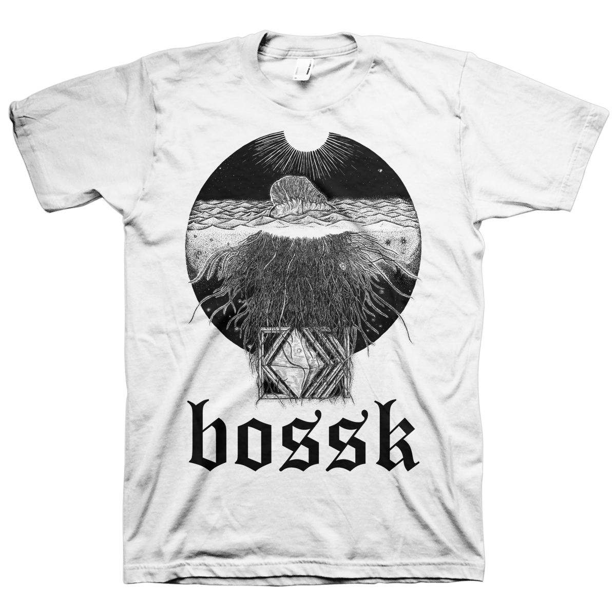 BOSSK &quot;Pick Up Artist&quot; White T-Shirt