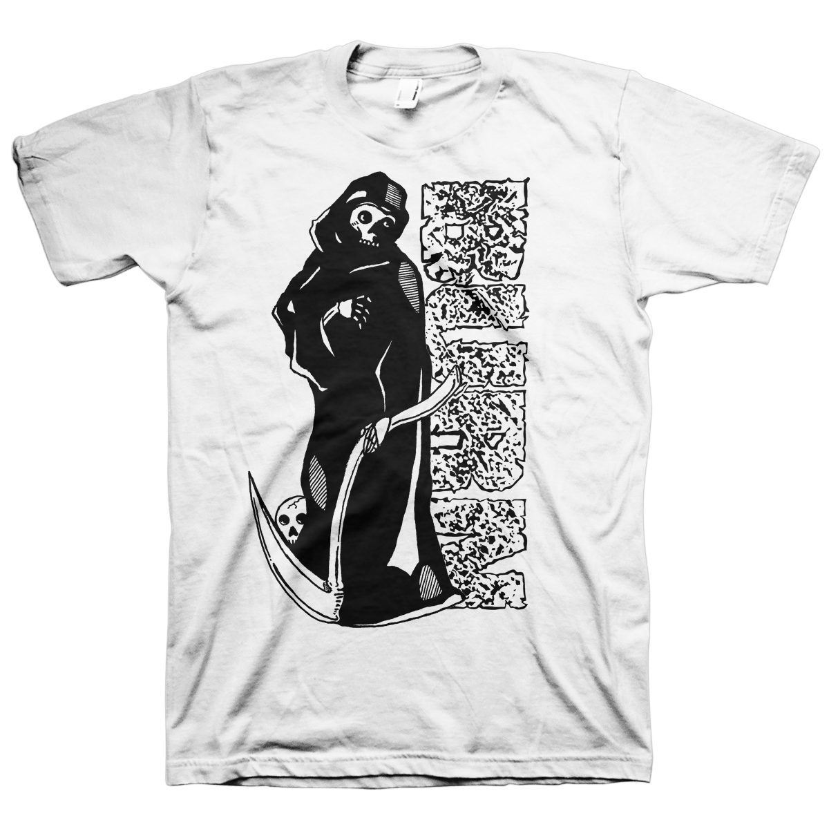 BURN &quot;Reaper&quot; White T-Shirt