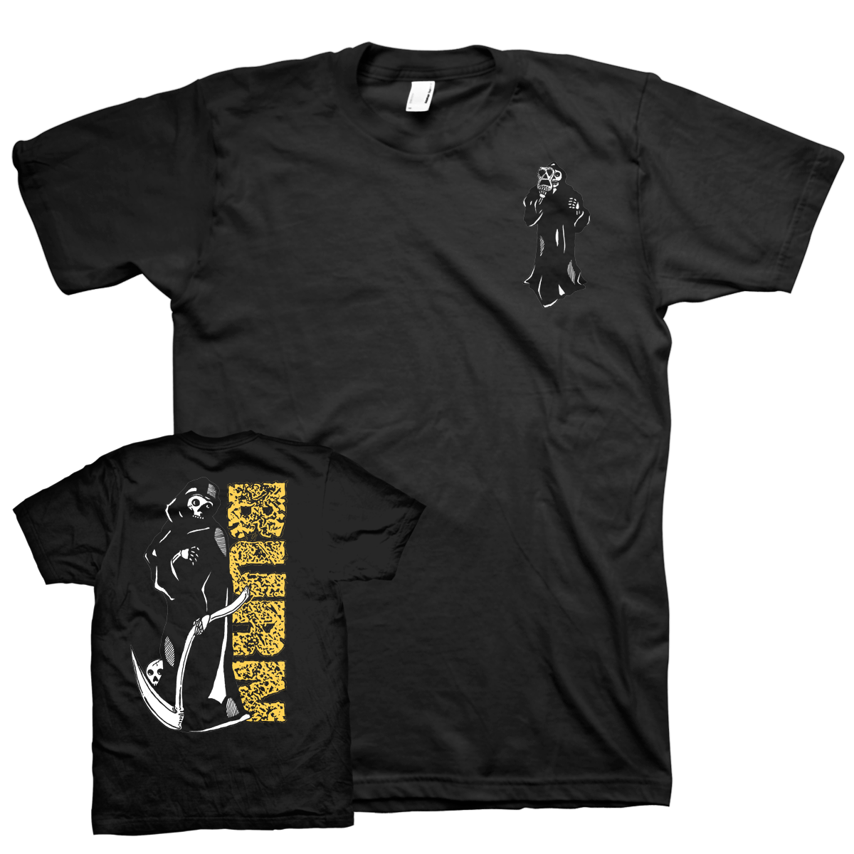 BURN &quot;Reaper Pocket&quot; Black T-Shirt