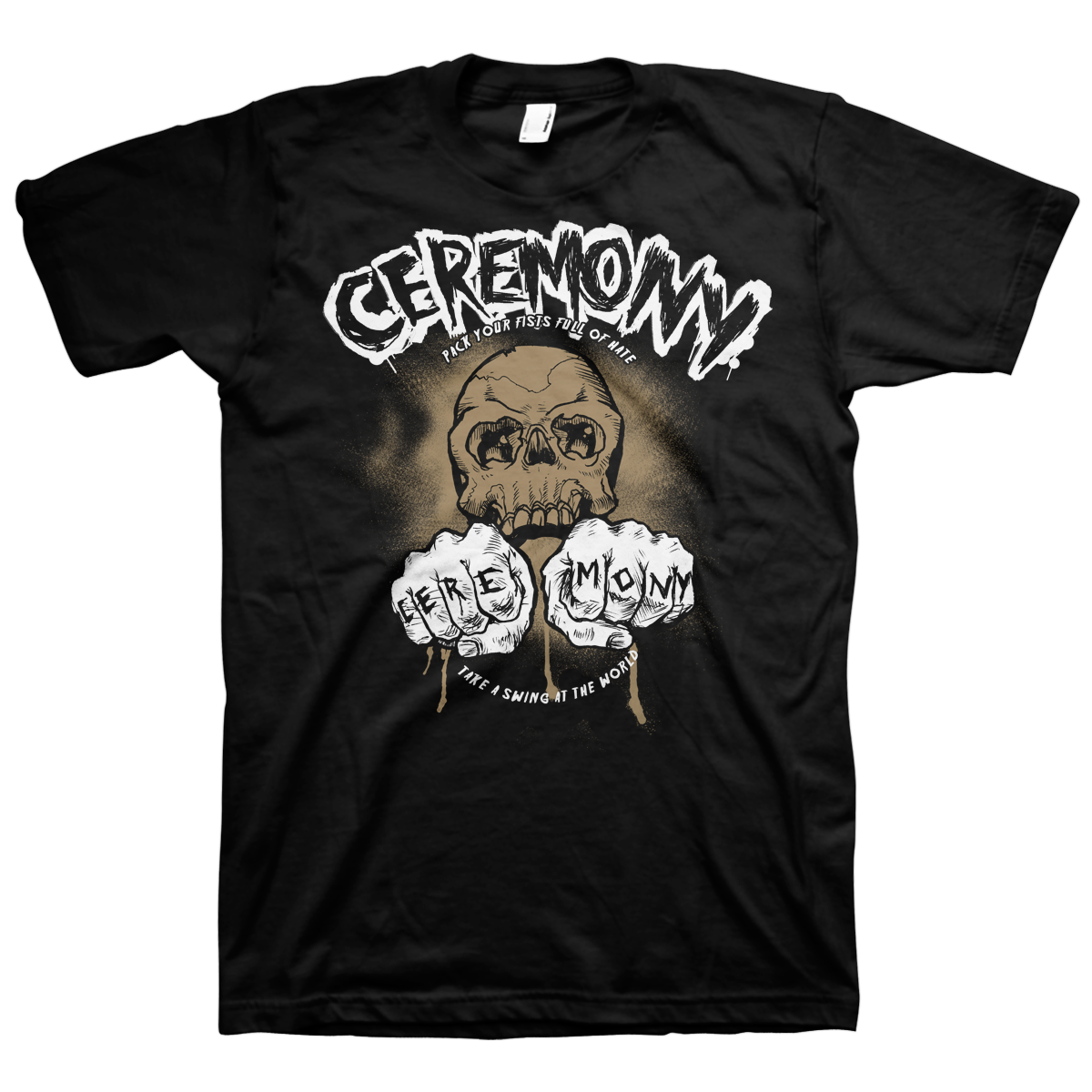 CEREMONY &quot;Fists&quot; Black T-Shirt