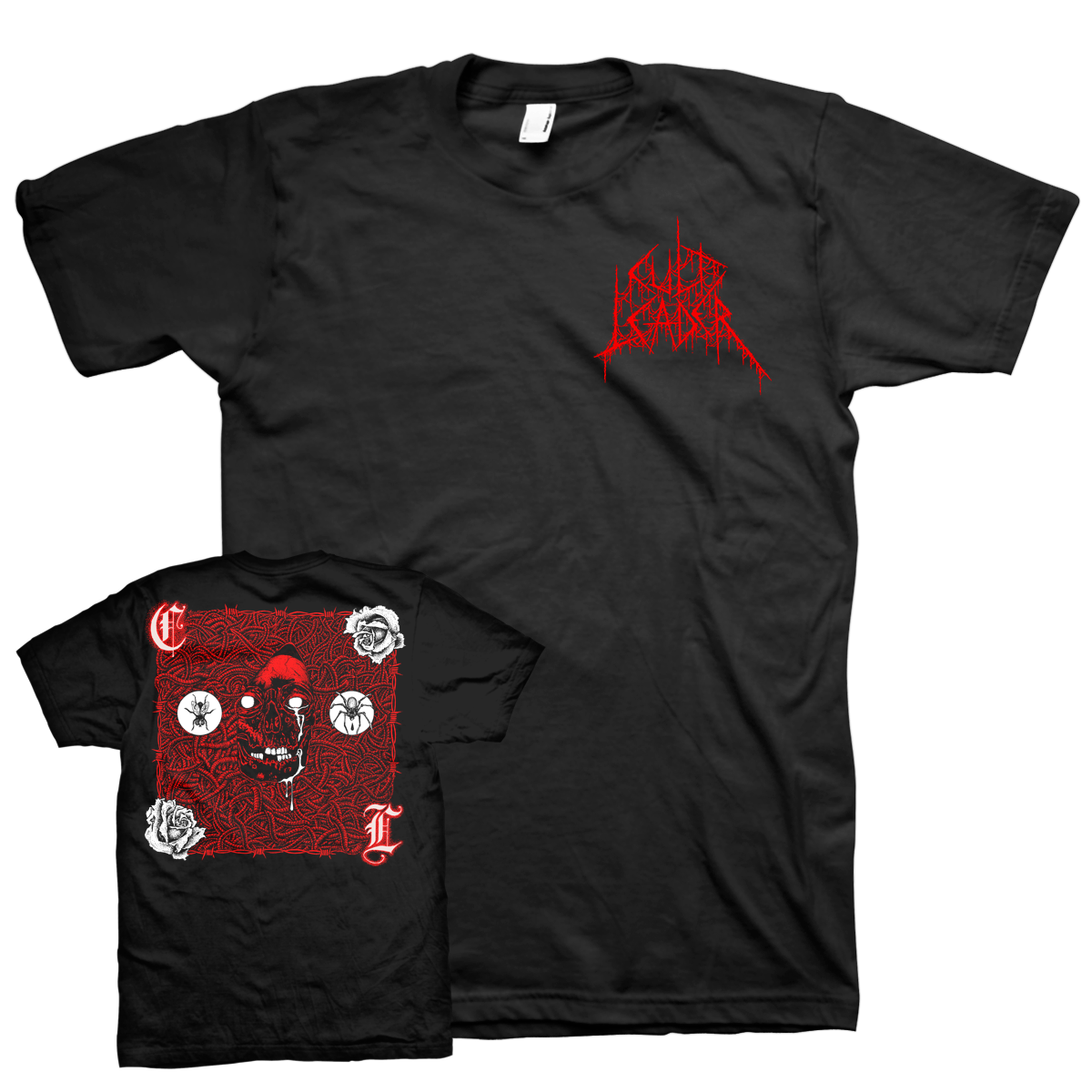 CULT LEADER &quot;A Patient Man Pocket Print&quot; Black T-Shirt