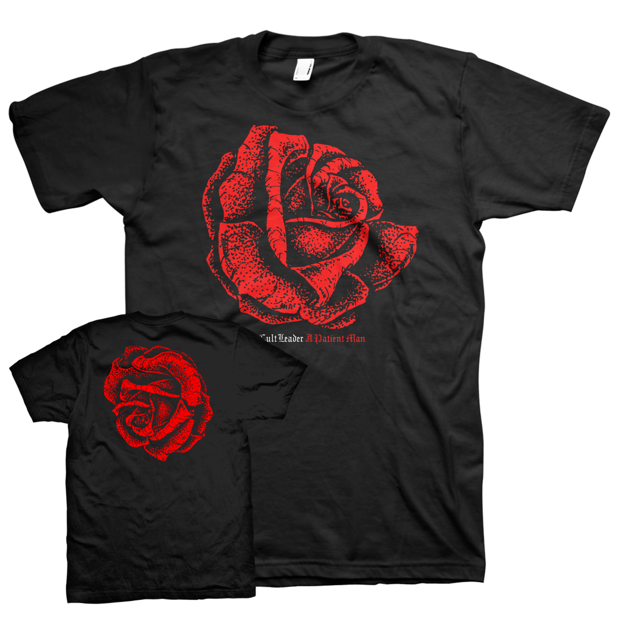 CULT LEADER &quot;Rose&quot; Black T-Shirt