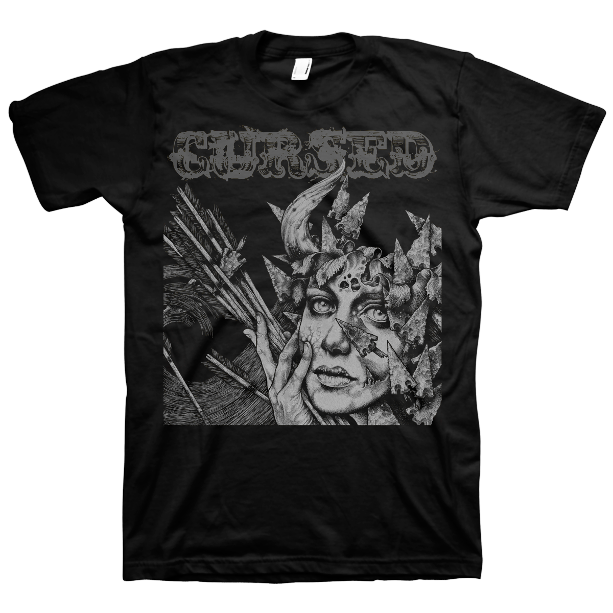 CURSED &quot;III&quot; Black T-Shirt