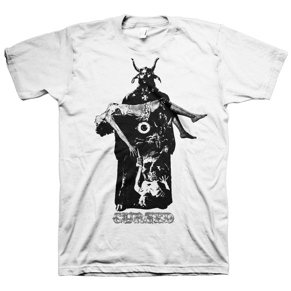 CURSED &quot;Damsel&quot; White T-Shirt